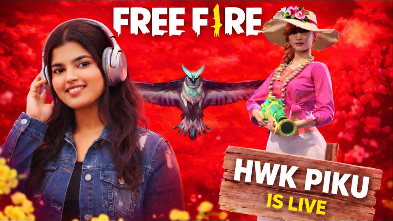 HWK PIKU IS LIVE,  PLAYING WITH SUBSCRIBER #FREEFIRE #FREEFIREMAX