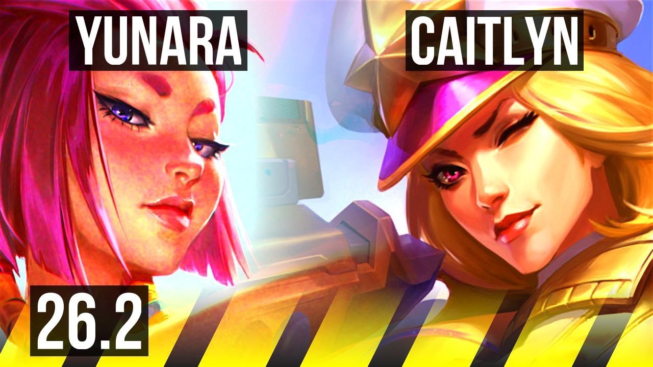 YUNARA & Lulu vs CAITLYN & Nautilus (ADC) | 56K damage, Good KDA: 24/2/3 | NA Challenger | 26.2