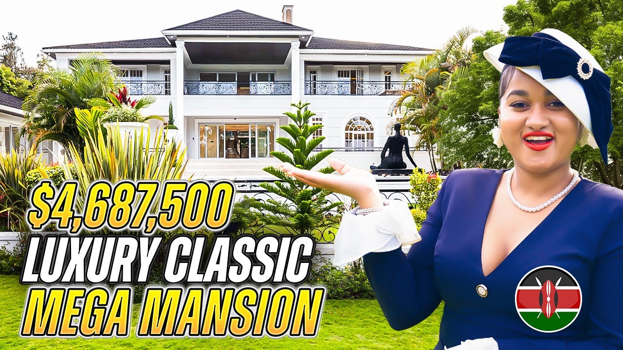 Touring Africa’s Most Luxurious Classic Mega Mansion – You Won’t Believe the Price | HouseTour