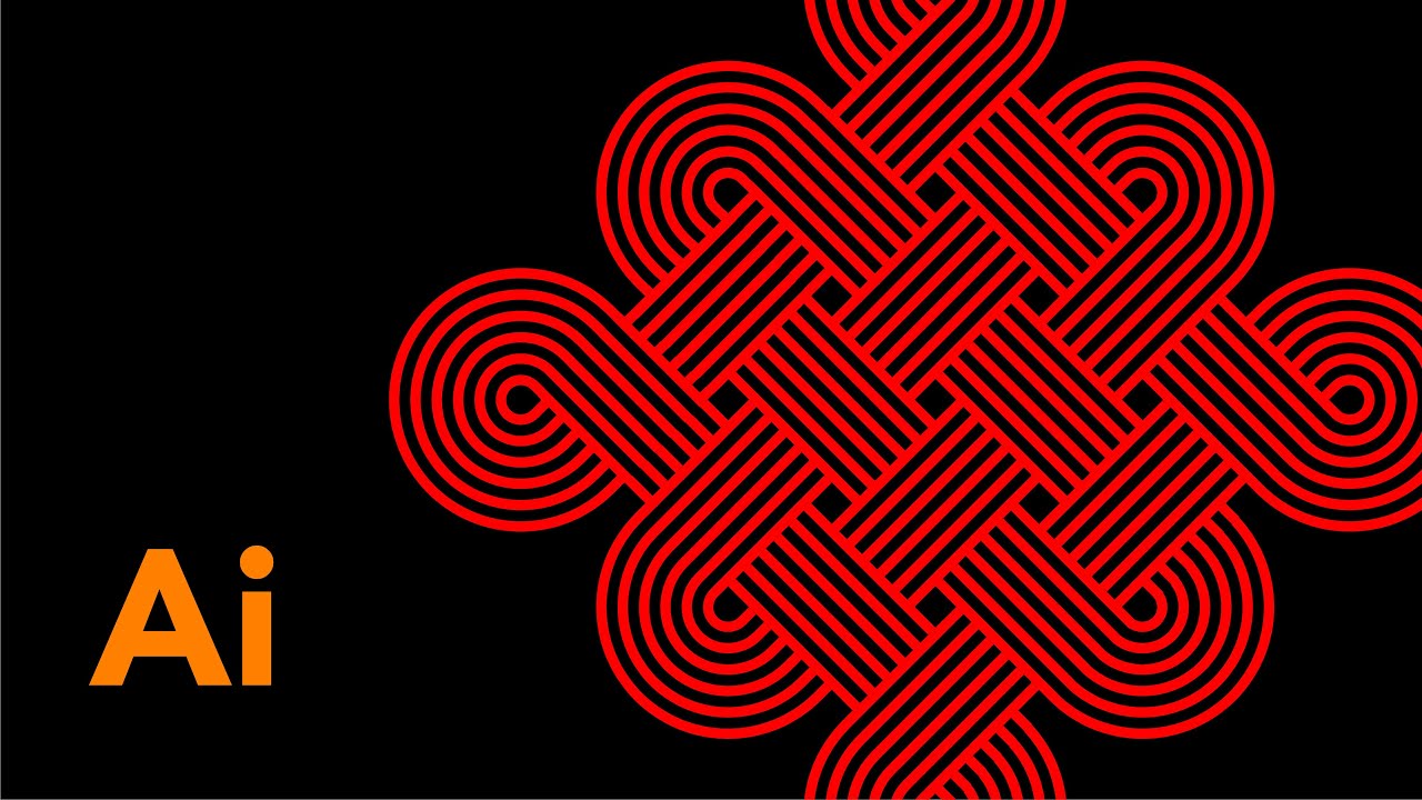 Chinese Ribbon | Illustrator Tutorial