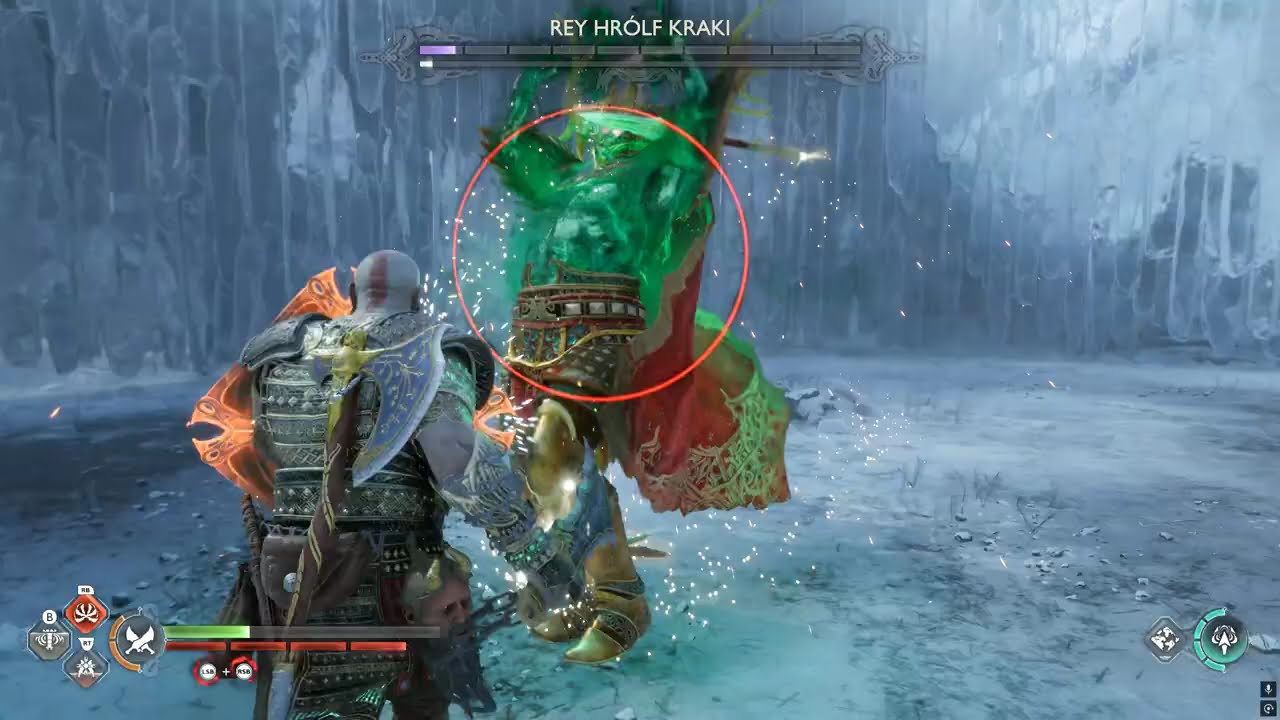 God of War Ragnarok l Kratos vs Rey Berseker