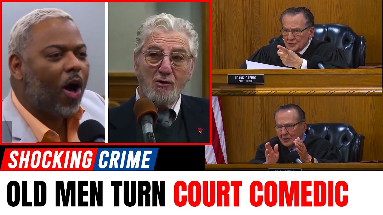 Самый смешной момент в суде! Старик поёт для судьи Каприо!
