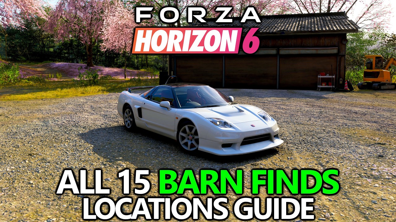 Forza Horizon 6 &mdash; Все 15 находок из амбаров (Гайд по локациям)