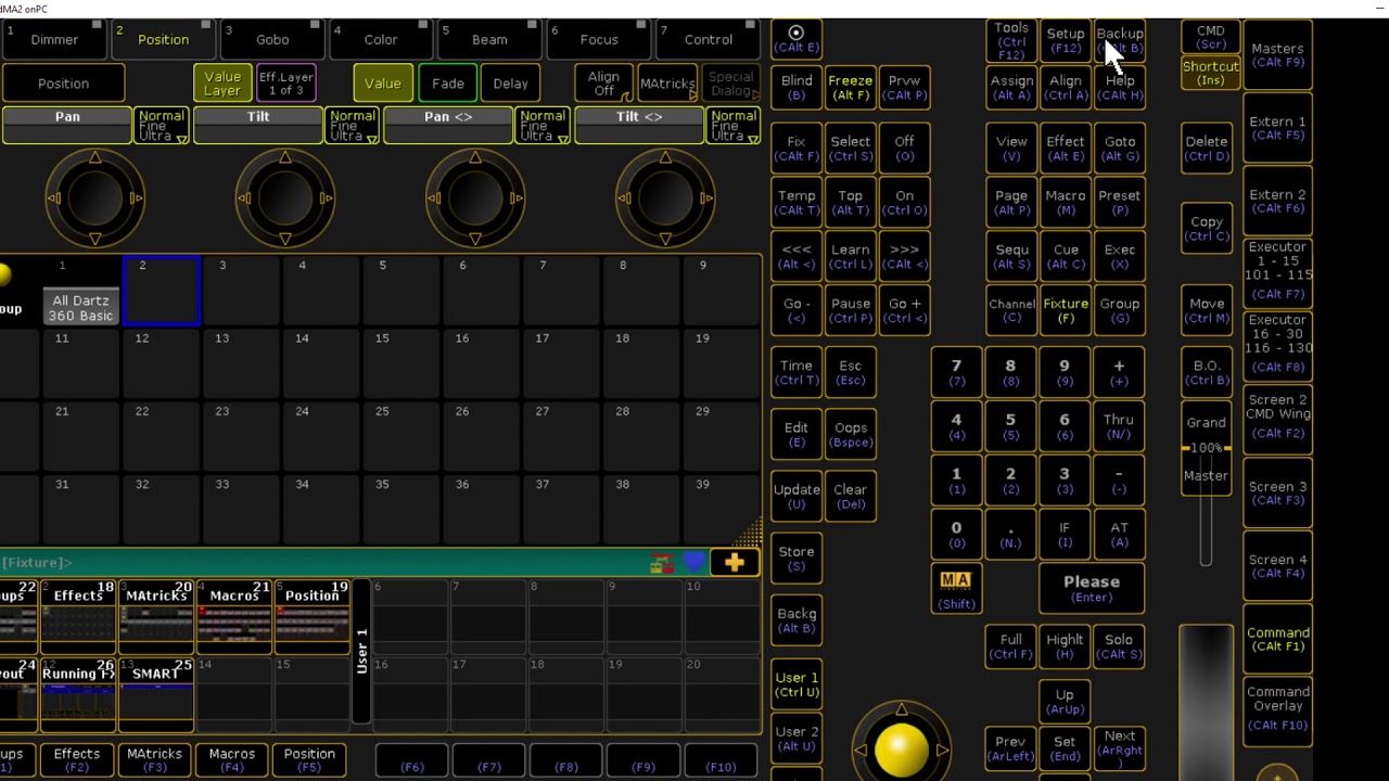 Depence² - How to connect to a lighting console