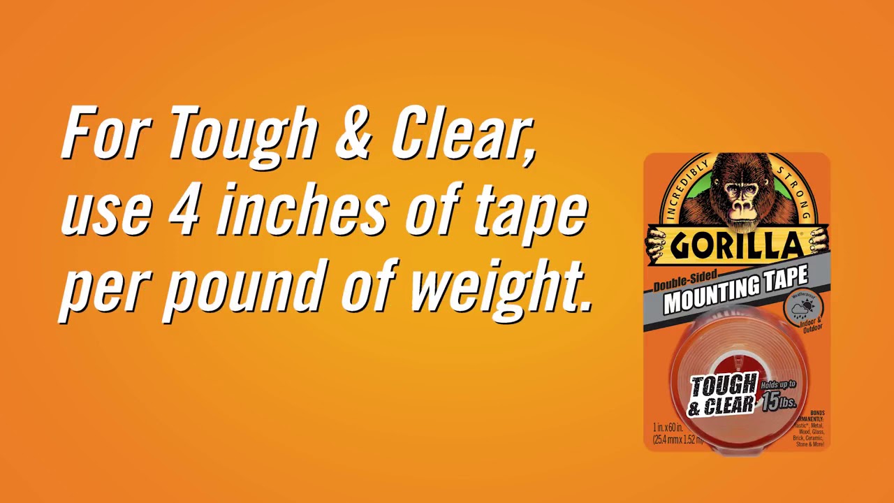 Gorilla Mounting Tape