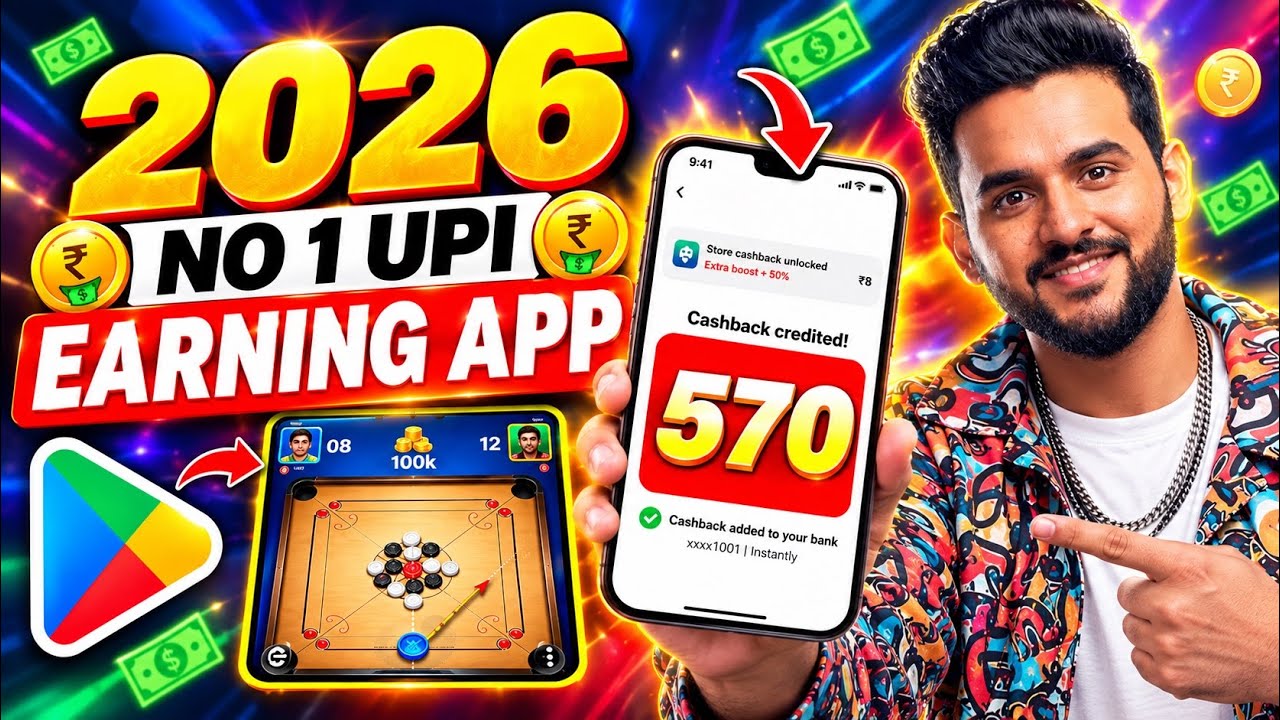 Paisa kamane wala app 2026 | NEW UPI MONEY EARNING APP | New Earning App Today