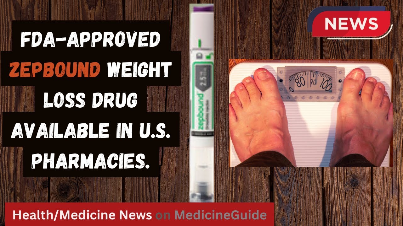 FDA Approved Zepbound Weight Loss Drug Available In U S  Pharmacies #zepbound #weightloss #obesity