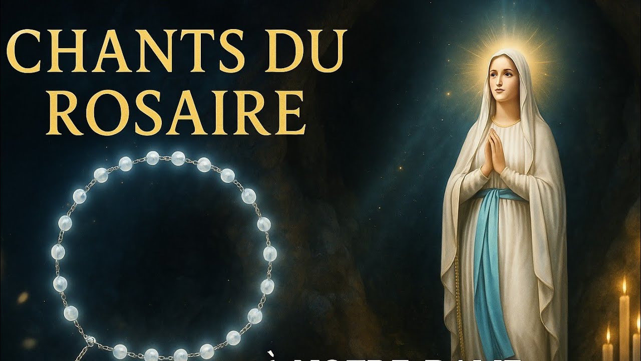 Le Rosaire à Lourdes : Chants puissants pour méditer avec la Vierge Marie