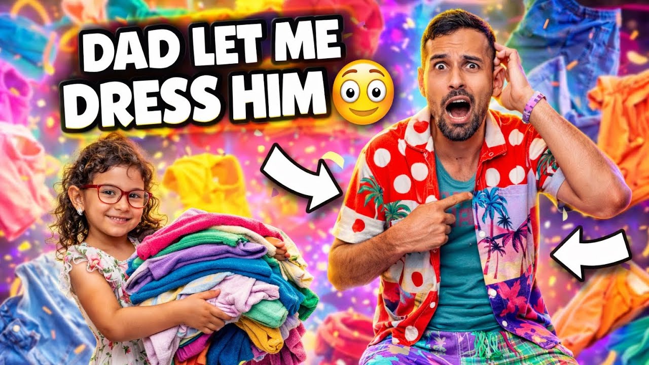 Bianca styles daddy and herself challenge! 