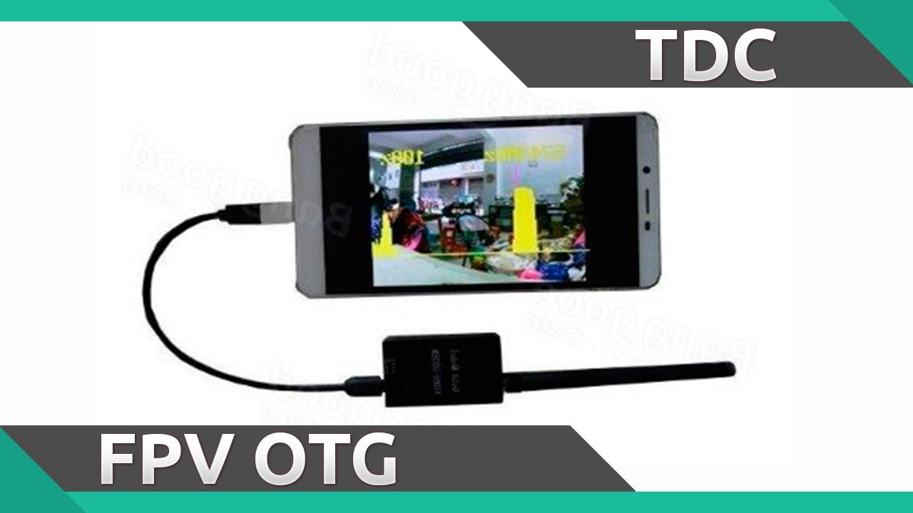 Receptor FPV OTG Phantom Caseiro