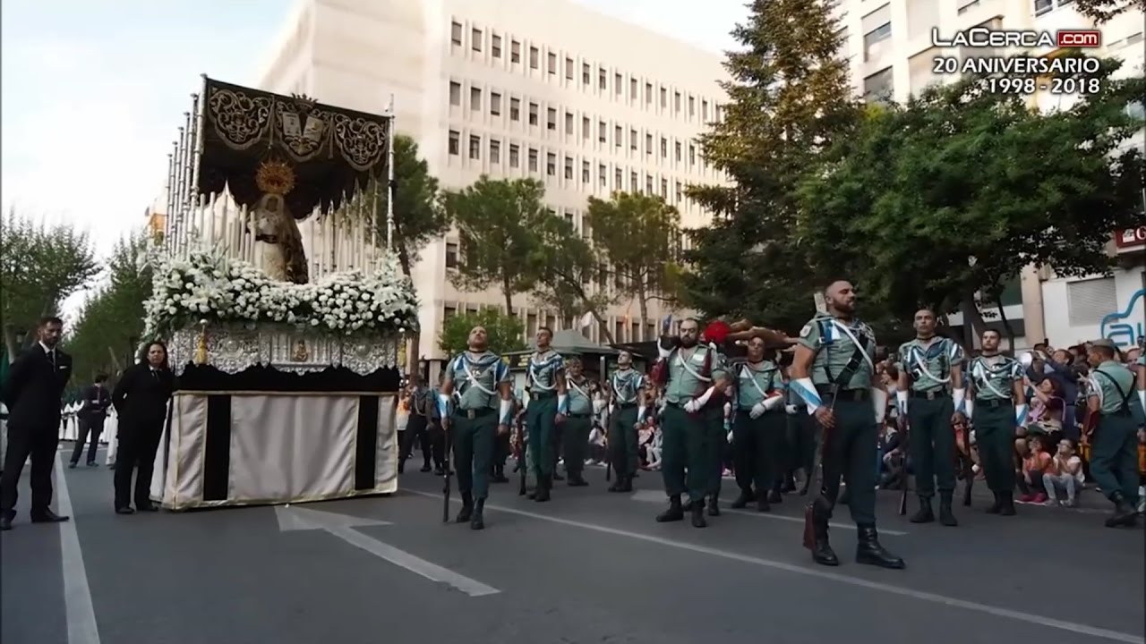 La Macarena en la Procesión del Santo Entierro Albacete 2017