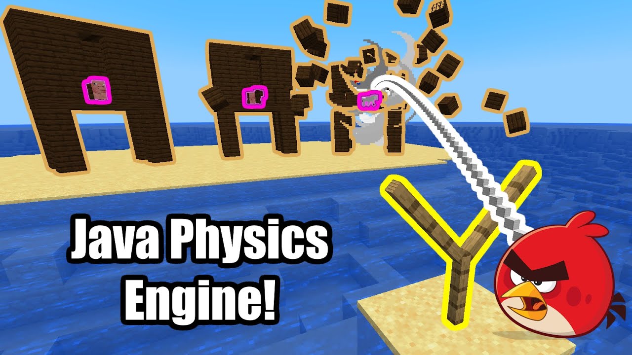 Как я создал Angry Birds в Minecraft