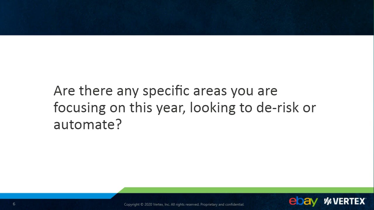 Vertex Exchange Europe Episode: VAT 2021 eBay Perspective Webcast
