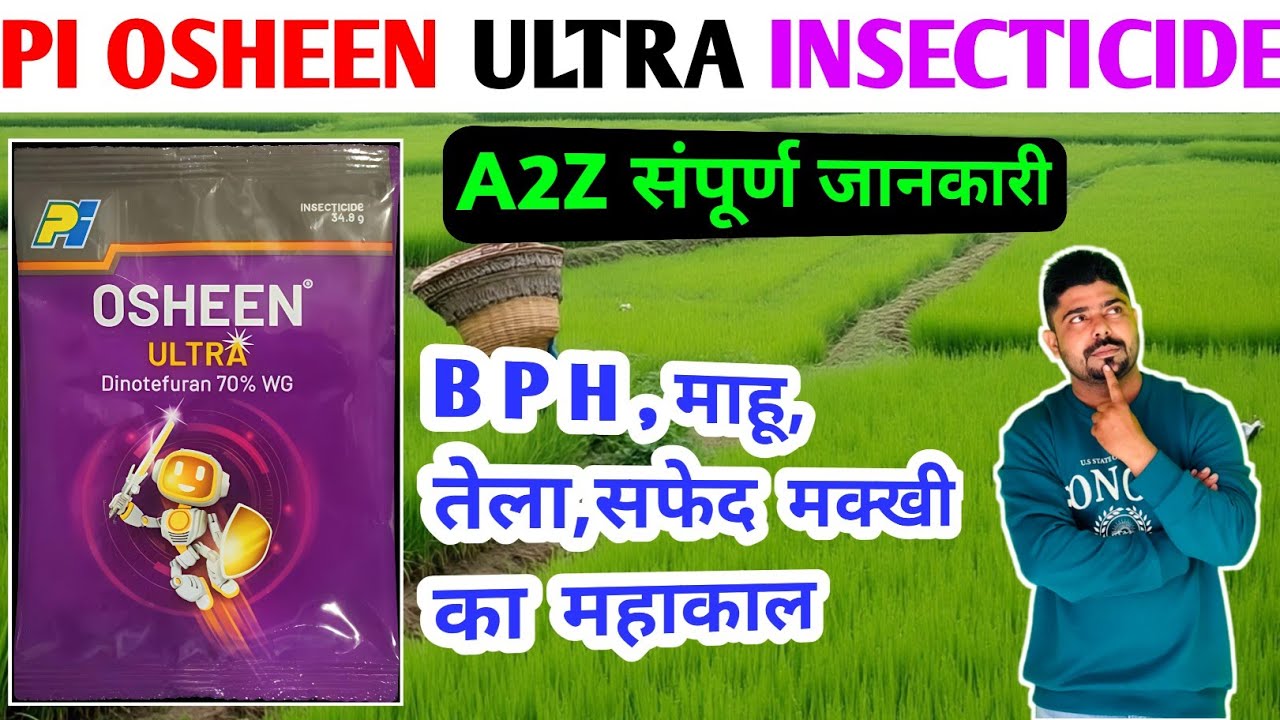 Osheen Ultra Insecticide । Dinotefuran 70%WG। Pi Osheen ultra Insecticide । Osheen Insecticide