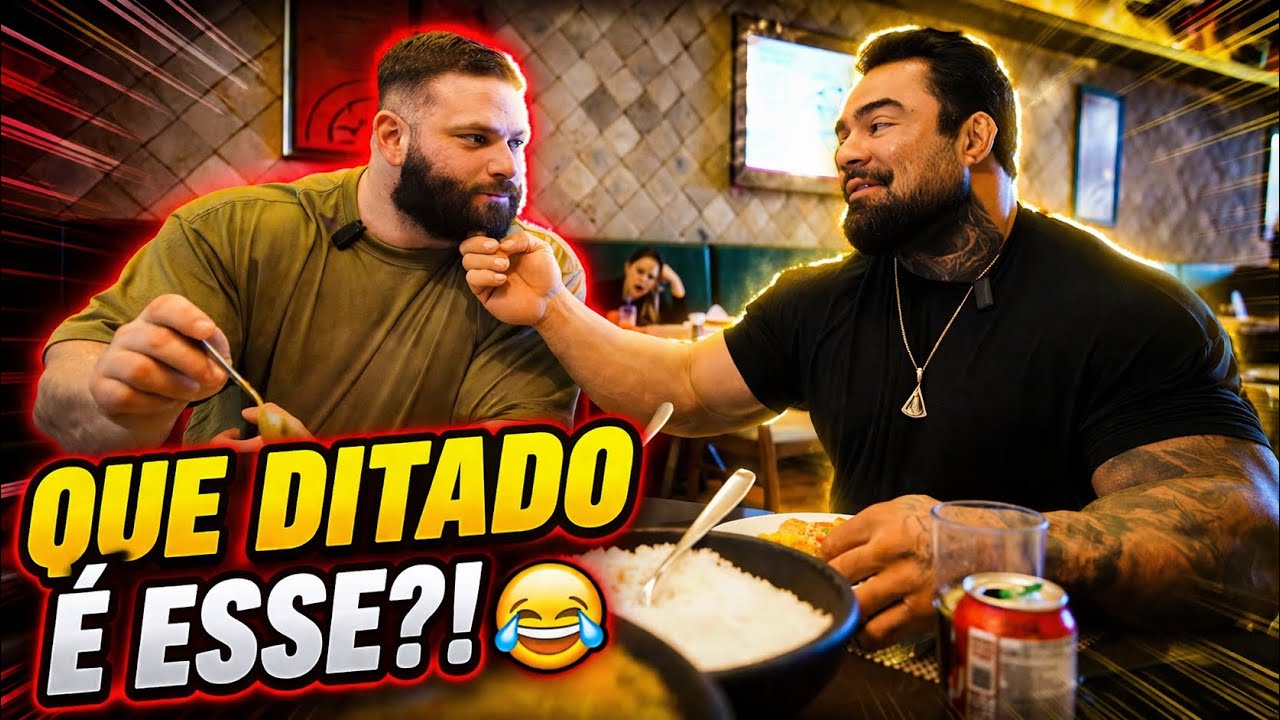 ALMO&Ccedil;O COM O ALFY VIROU RESENHA PESADA 😂