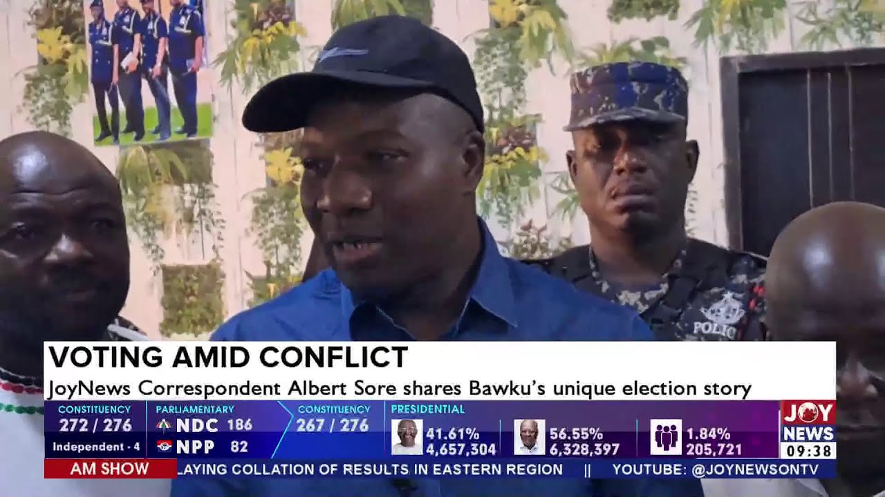 Voting Amid Conflict: JoyNews Correspondent Albert Sore shares Bawku's unique election story
