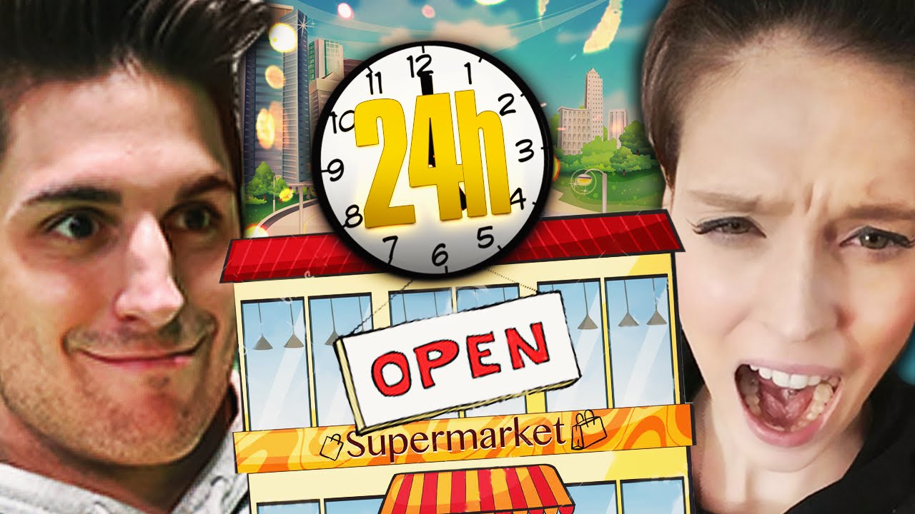 IGNORANZA AL SUPERMERCATO 24H IN PIGIAMA E SCHERZI A SABRINA!