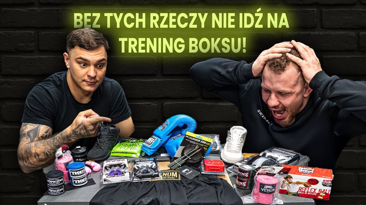 CO ZABRAĆ NA TRENING BOKSU? | Niezbędnik każdego boksera 🥊