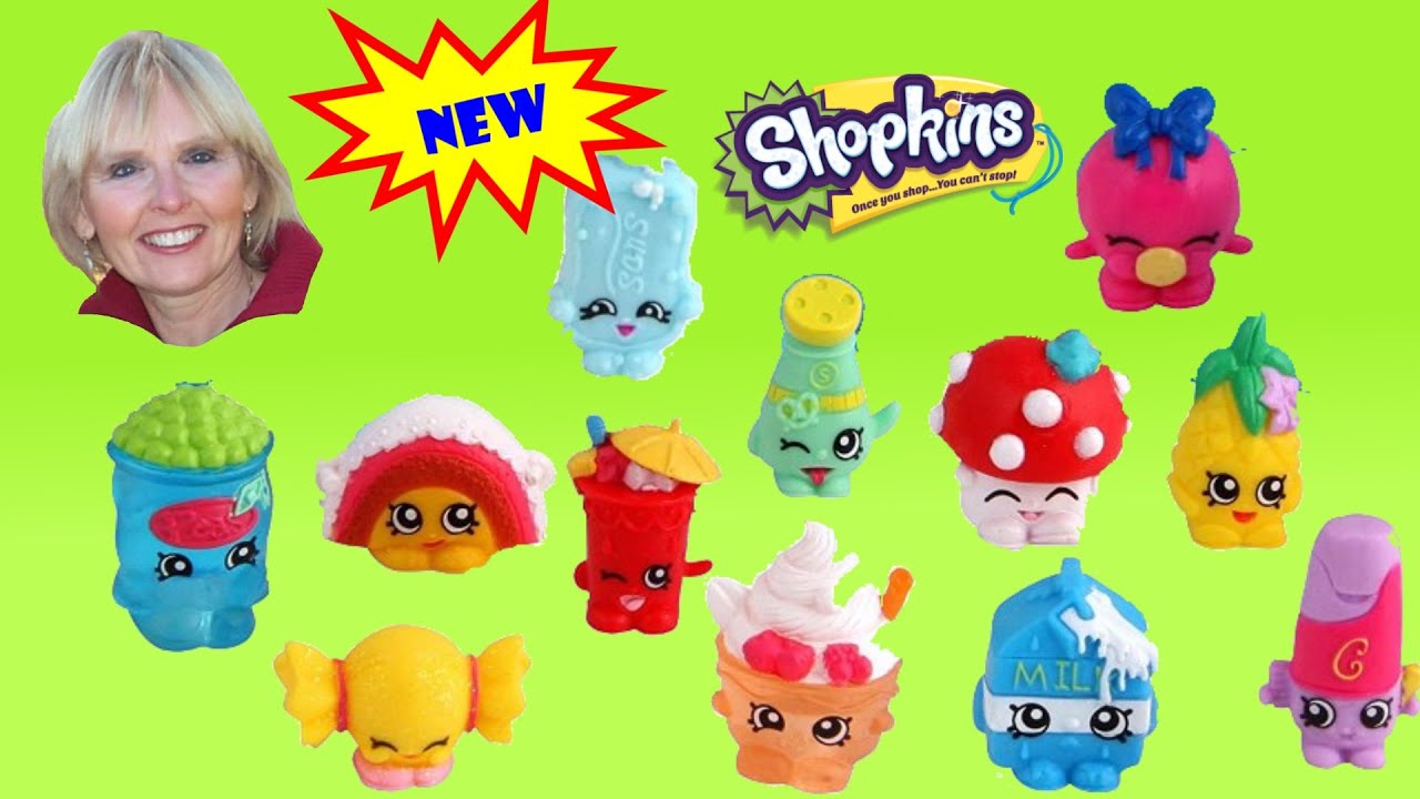 &hearts;&hearts; Shopkins Season 1* 12 Pack Special Frozen Edition