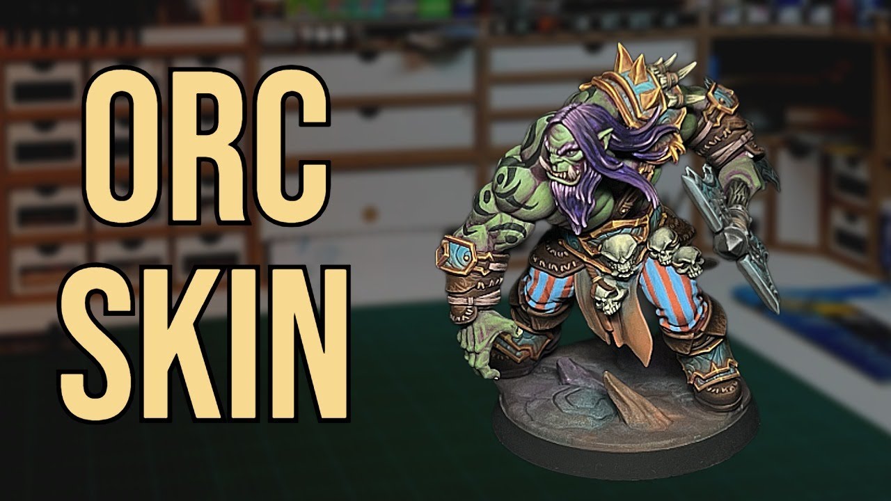 Orctober!!! How to paint the BEST Orc Skin