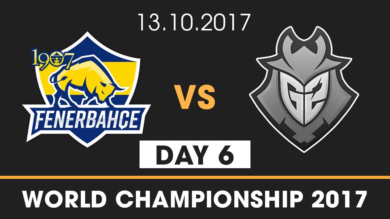 FB vs G2 Highlights [World Championship 2017] 1907 Fenerbahce vs G2 Esports