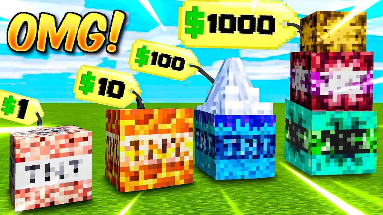 Minecraft But I Can BUY CUSTOM TNT!
