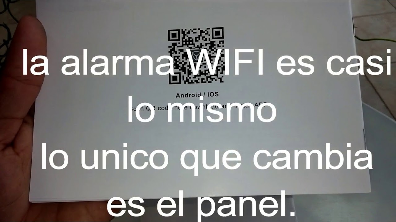 Como instalar una alarma GSM inalambrica