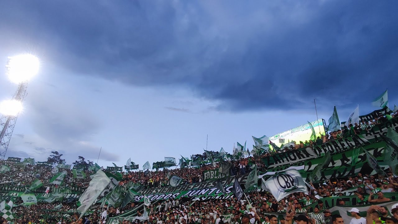 Atlético Nacional 2 Vs américa 1| La Banda de Los Del Sur | Vamos todos juntos.