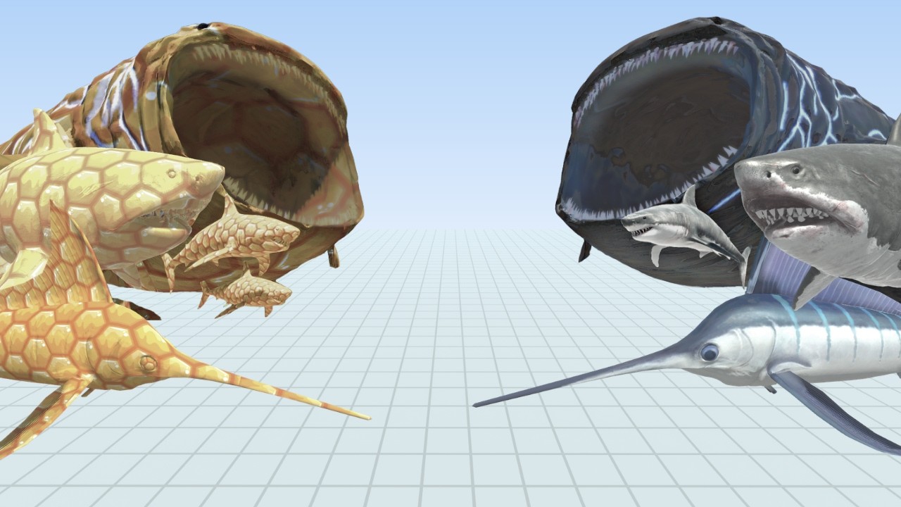Sea Monsters Fights Honey Itself - Animal Revolt Battle Simulator