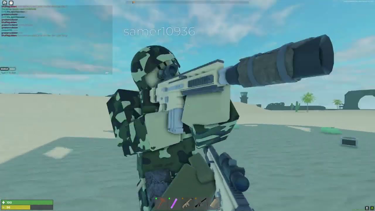 pvp montage clan wars (trident survival v4) roblox rust