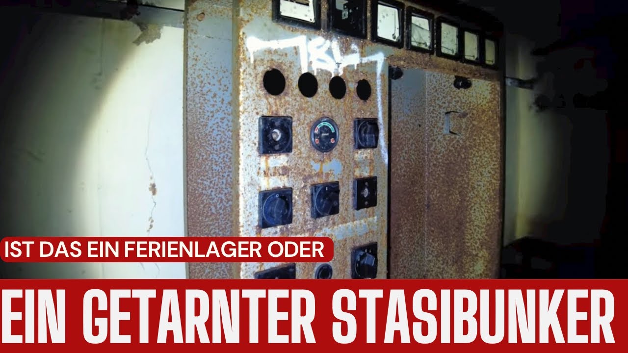 das ist doch kein DDR Ferienlager! - der getarnte Stasibunker