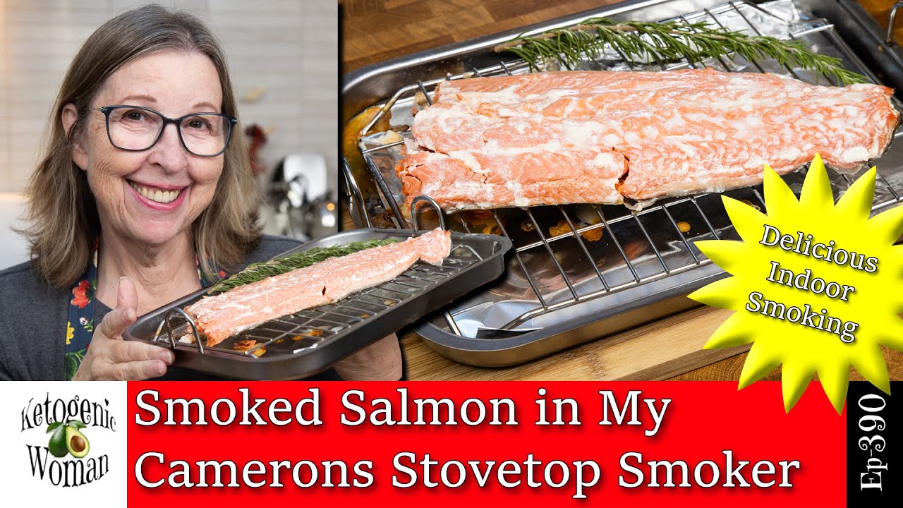 Hot Smoked Salmon in Camerons Stove Top Smoker ! Easy Indoor Smoking | Omega 3 Rich Food