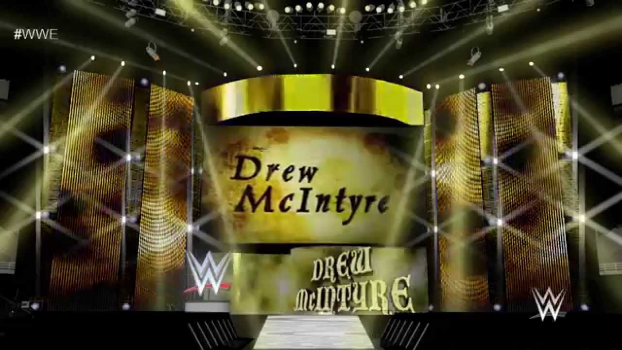 WWE Drew McIntyre 2015 Custom Entrance Stage Animation