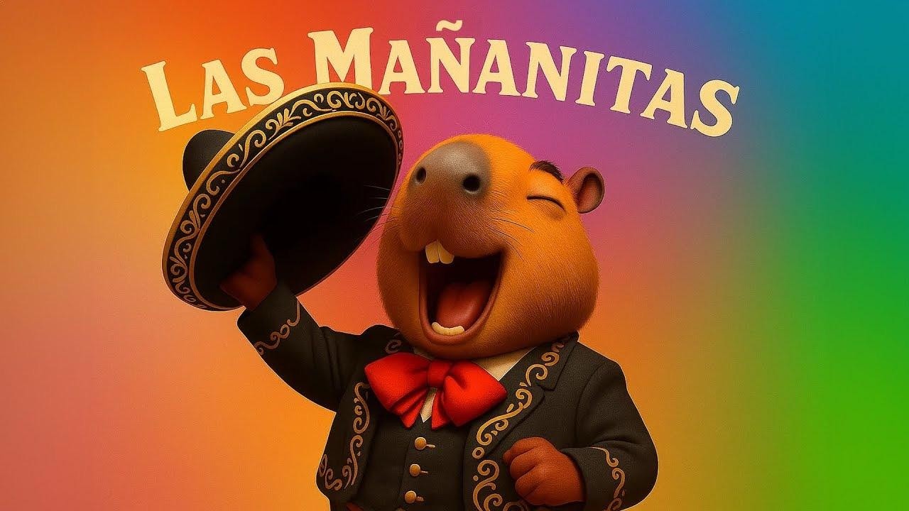 ¡Las Mañanitas con Capibaras! 🎂🐹 Especial para toda la familia