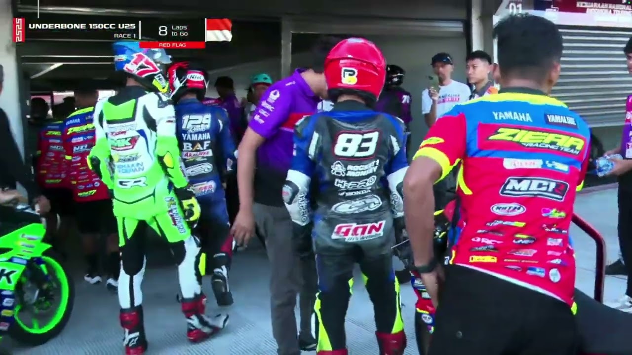 LAP TERAKHIR PENUH DRAMA | Race 1 Underbone 150 U25 Pertamina Mandalika Racing Series 2025 Rd. 3