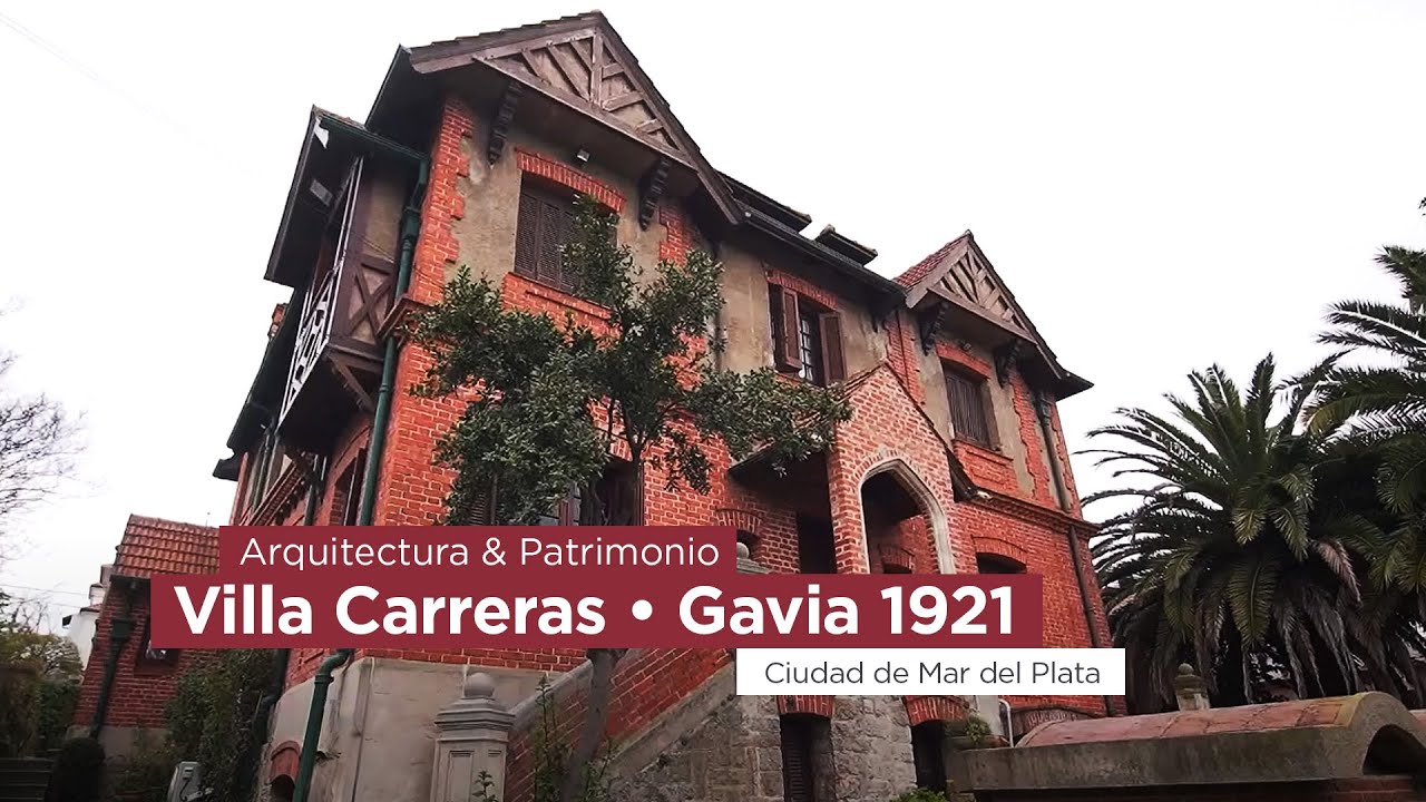 Arquitectura Marplatense. Villa Carreras en barrio Stella Maris. Gavia 1921   Arte Diseño Sabores