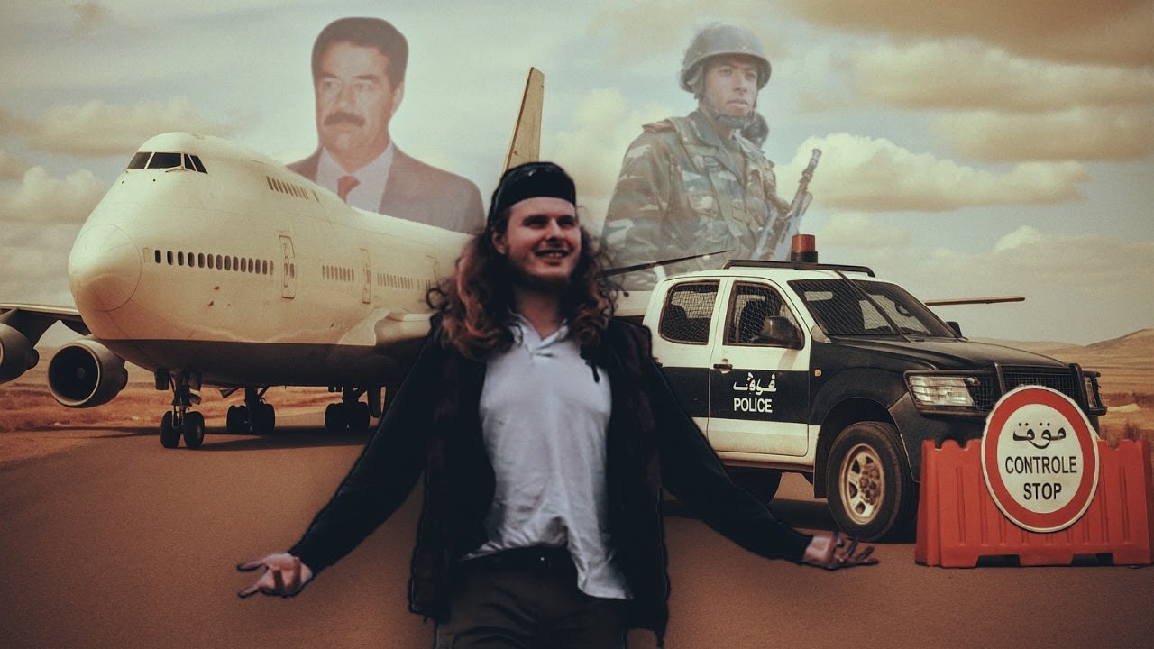 UN ROAD TRIP SOUS SURVEILLANCE POLICIERE POUR L'AVION DE SADDAM