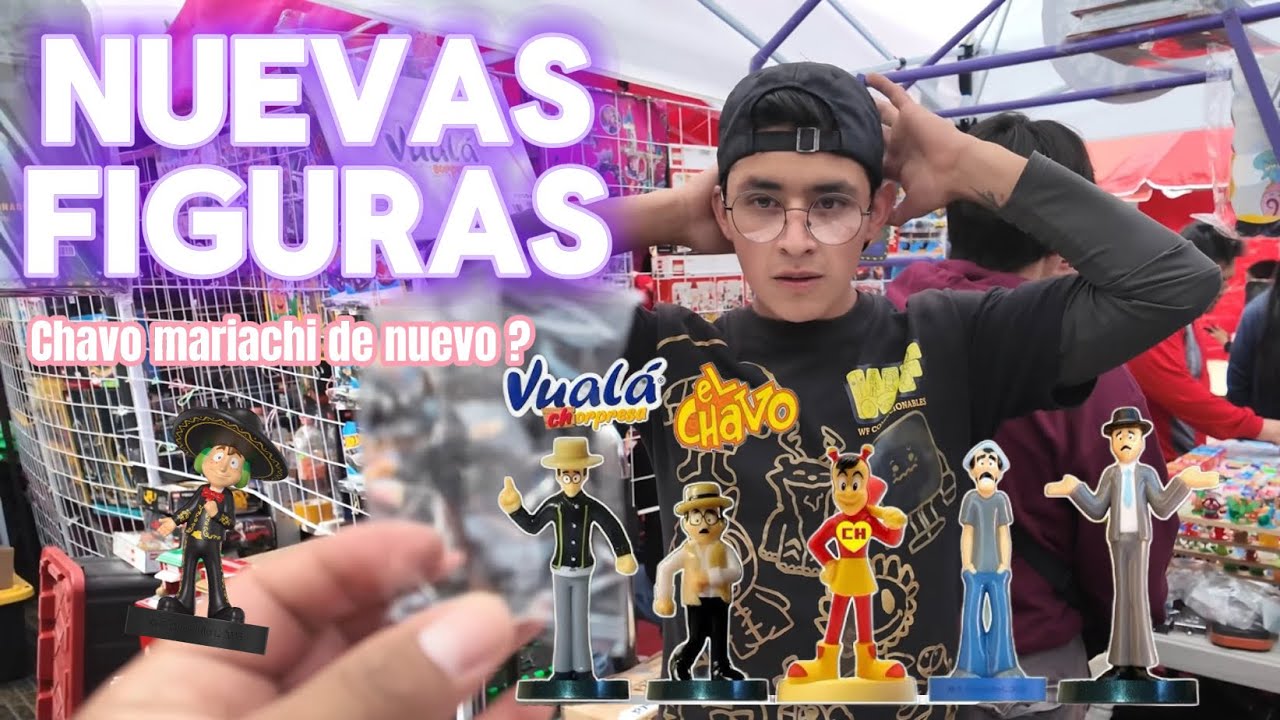 BUSCANDO LA NUEVAS FIGURAS VUALA DEL CHAVO DEL 8 🔥😎 CHAVO MARIACHI DE NIEVO !!? 🤔 lote 45 