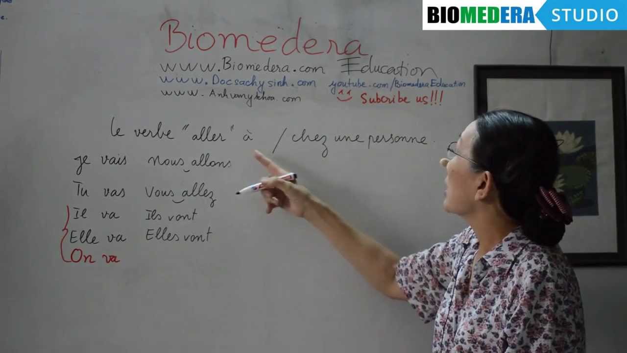 Bài 32: Cách sử dụng động từ Aller trong tiếng Pháp - Le verbe 