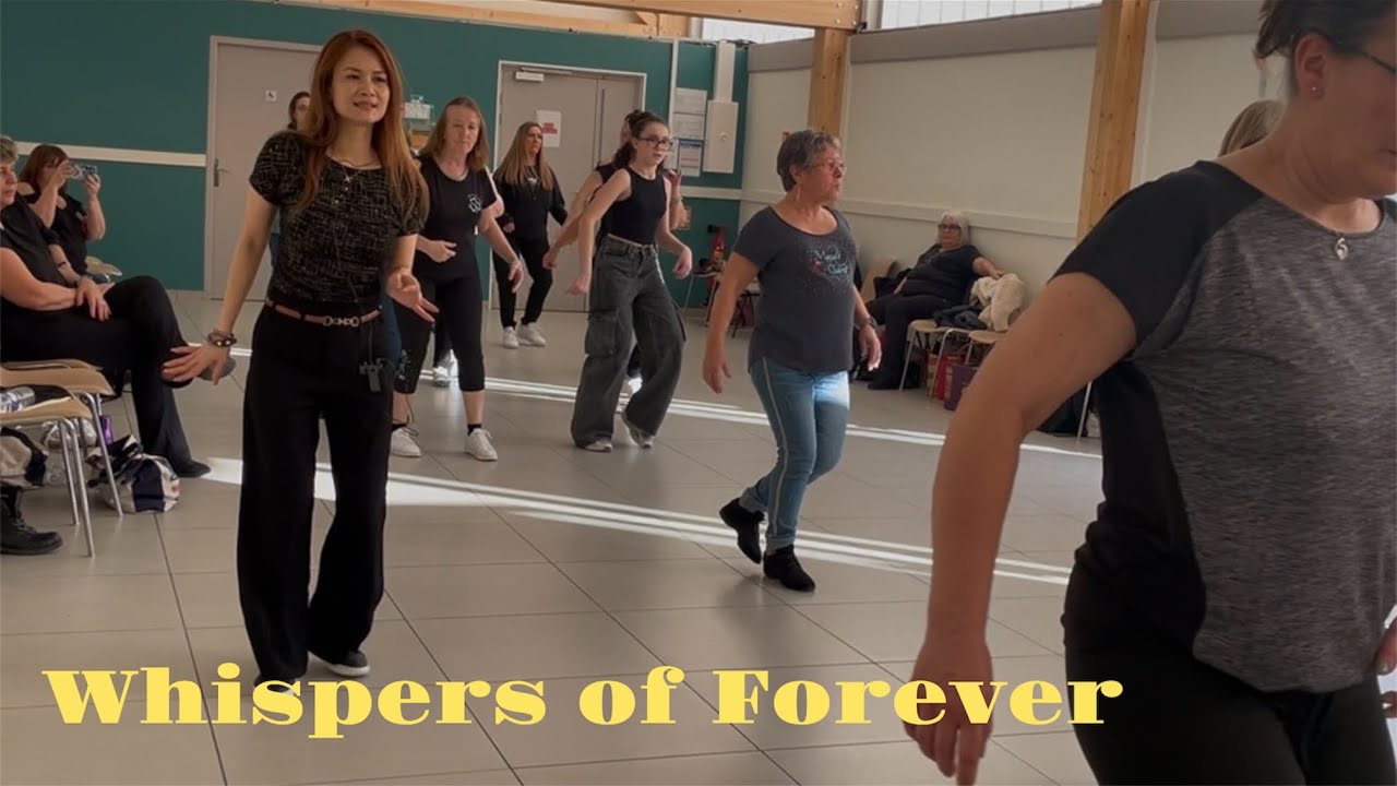 Whispers of Forever Line Dance de Grace David (KOR) et Jef Camps (BEL)