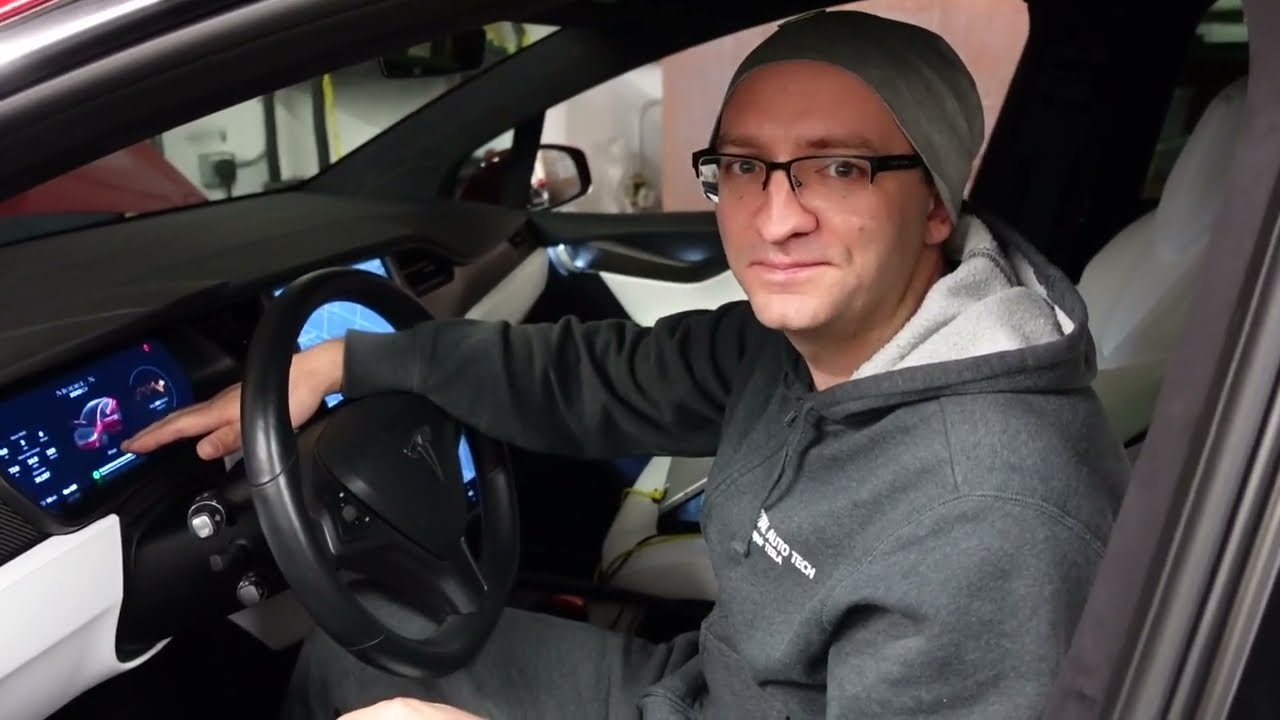 Tesla Model X 75D converts to 100D with main battery upgrade