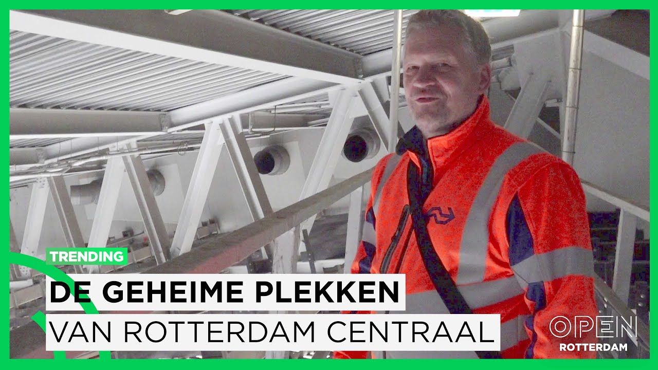 Meekijken op geheime plekken in het Rotterdam Centraal Station | TRENDING