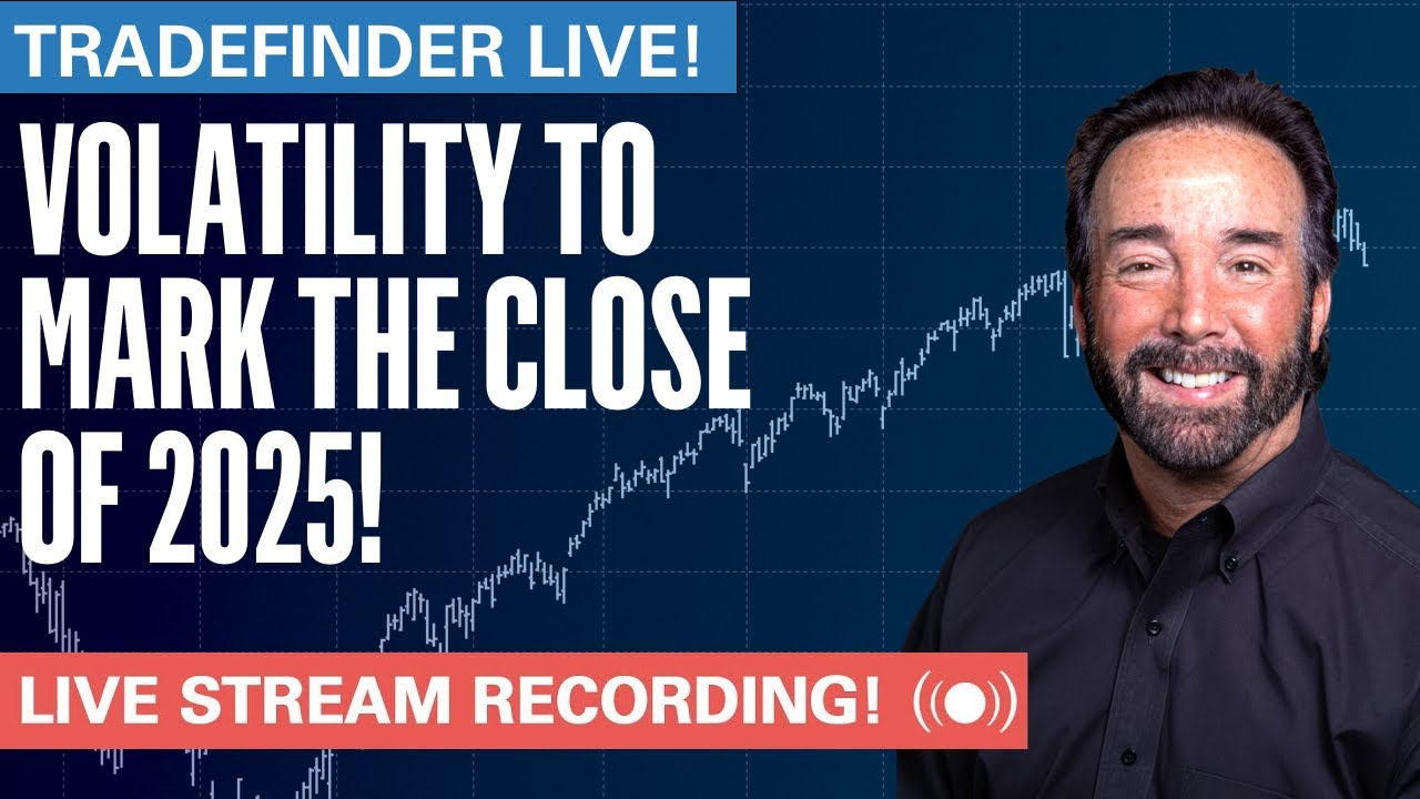 TradeFinder LIVE! Volatility to Mark the Close of 2025! #stocks #elliottwave