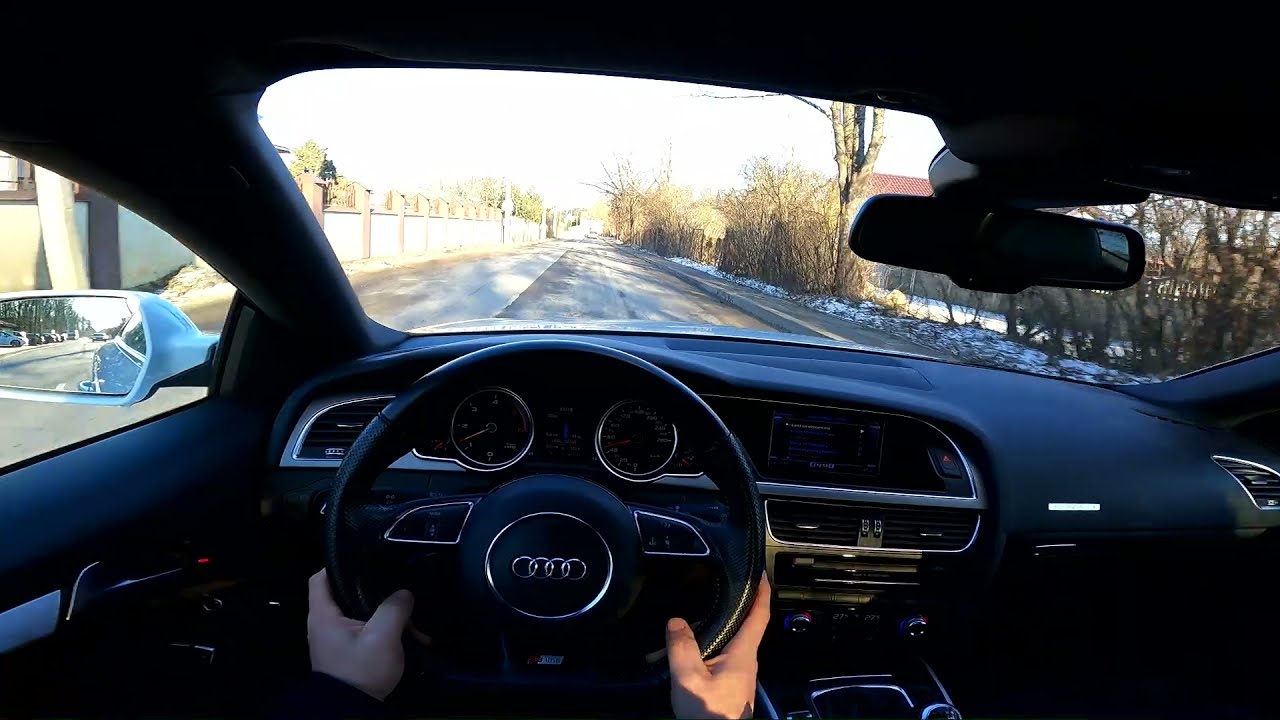 2012 Audi A5 Coupe 8T3 2.0 TDI 177 Hp quattro | POV Test Drive