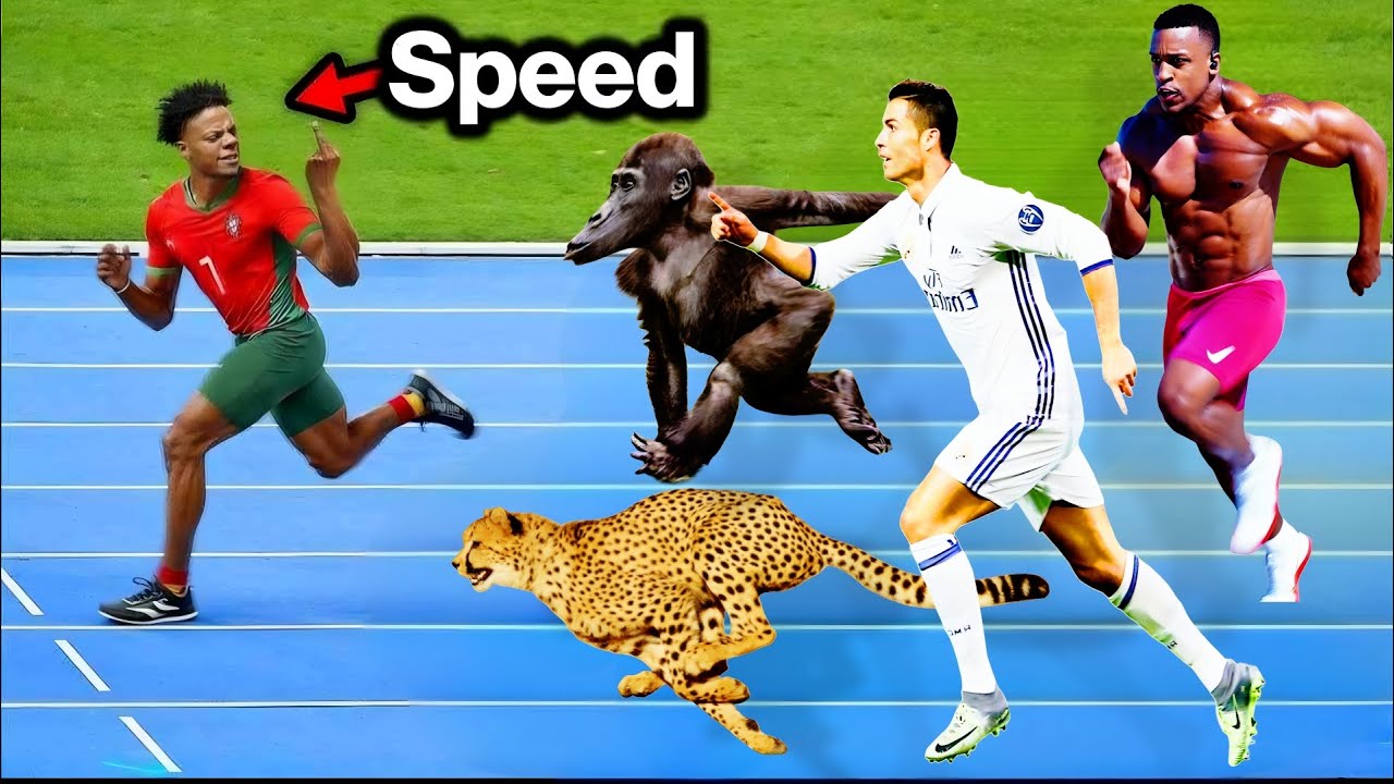 IShowSpeed vs Ronaldo – The Speed Test Shocked Me😱