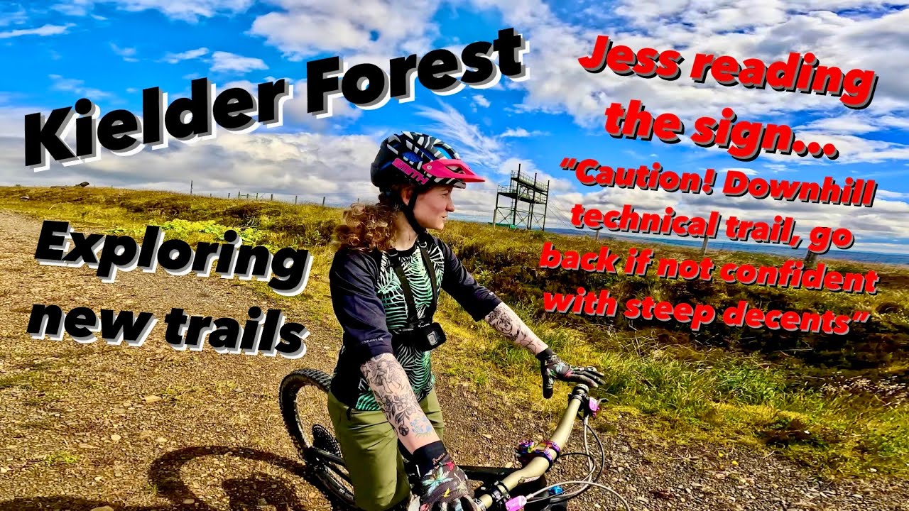 Kielder forest! First time here exploring trails!