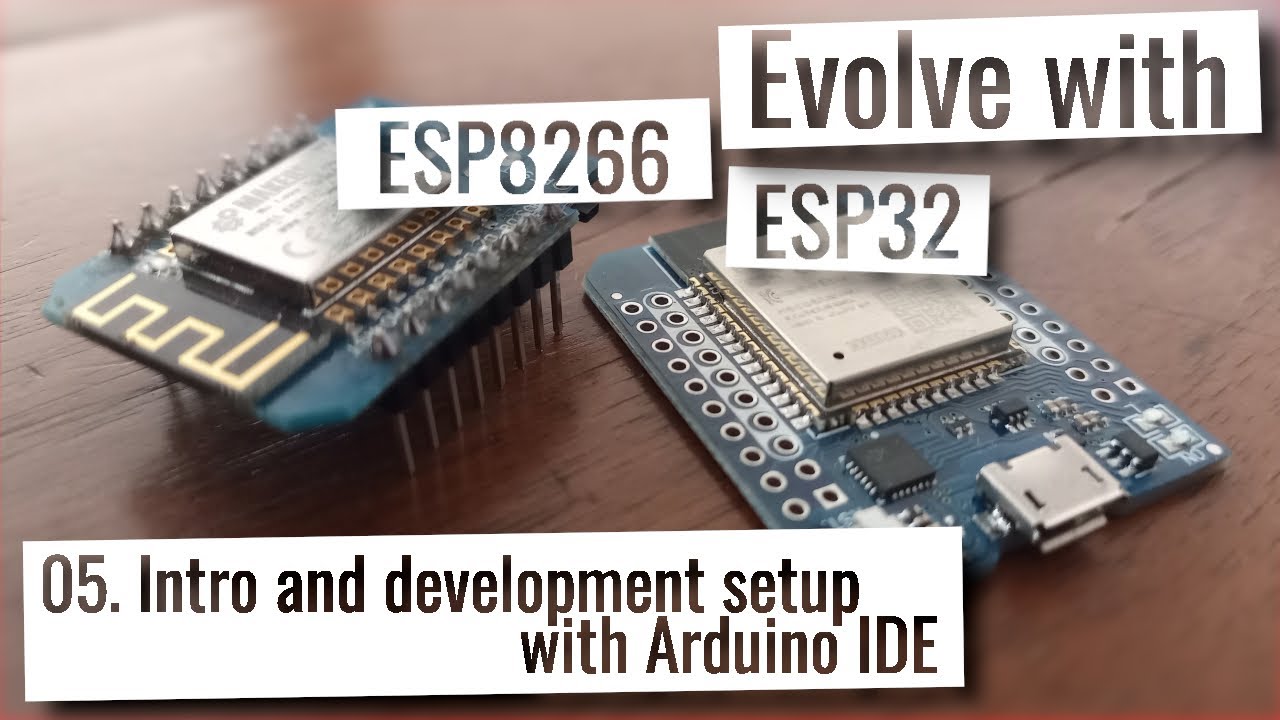ESP32 & ESP8266 - Intro and development setup