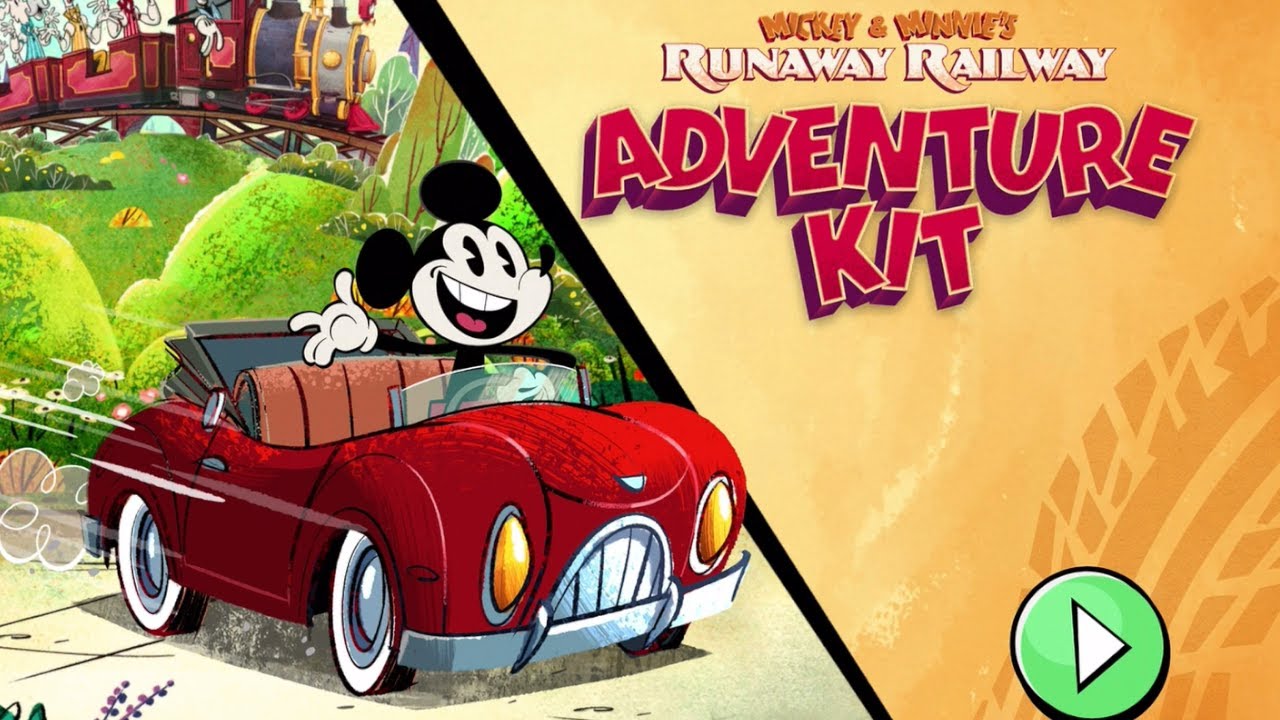 Mickey Mouse: Adventure Kit - Run Amok in Runnamuck Park (iOS Gameplay)