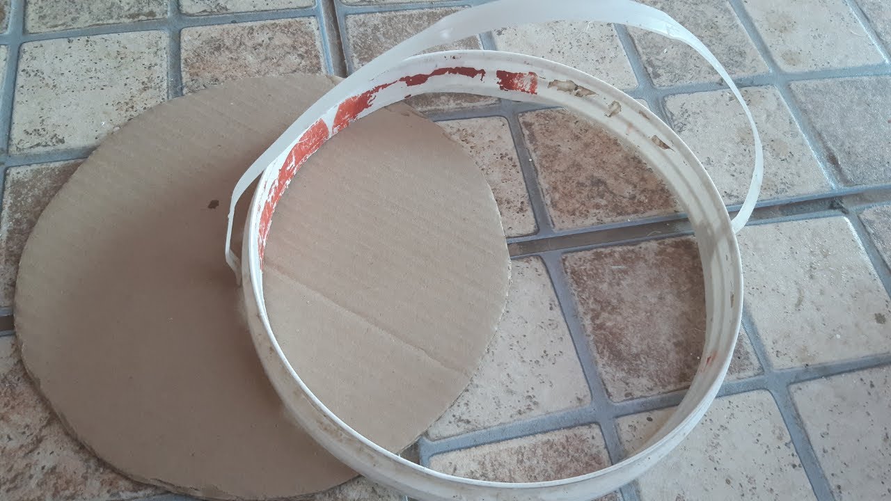 TRANSFORMEI UM BALDE VELHO EM UMA MARAVILHOSA ARTE