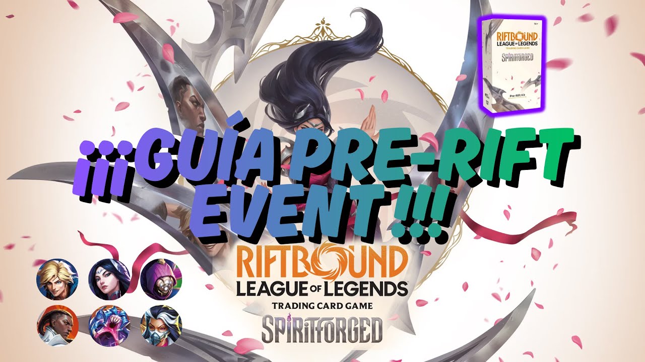Cómo funcionan los PRE-RIFT de Spiritforged | Riftbound TCG